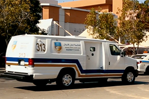 Money and precious metals transport services